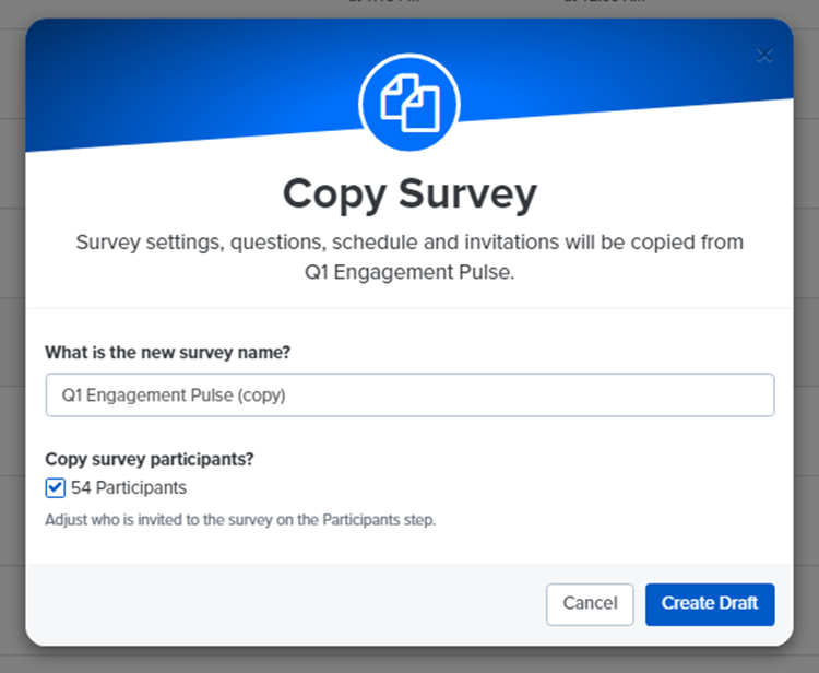 How to Clone a Survey